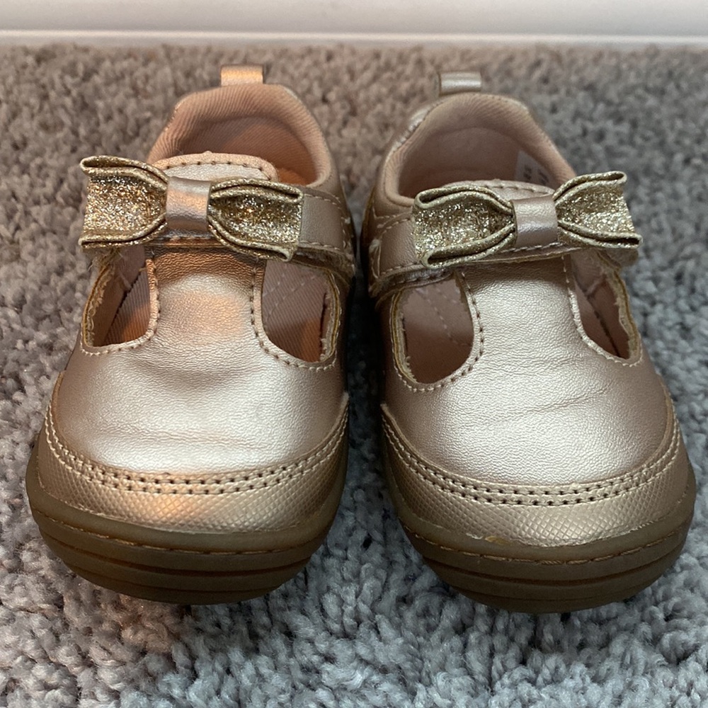 Surprize by Stride Rite Cecilia Rose Gold size 3M Shoes - Picture 2 of 9